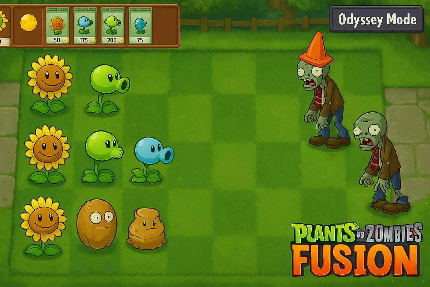 PvZ Fusion MOD APK 4 Odyssey Mod